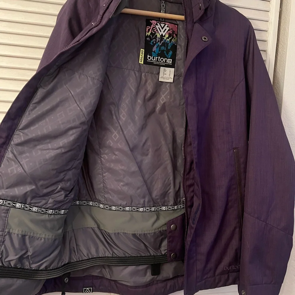 Purple Shaun White edition Burton Snowboard Jacket - Picture 2 of 5